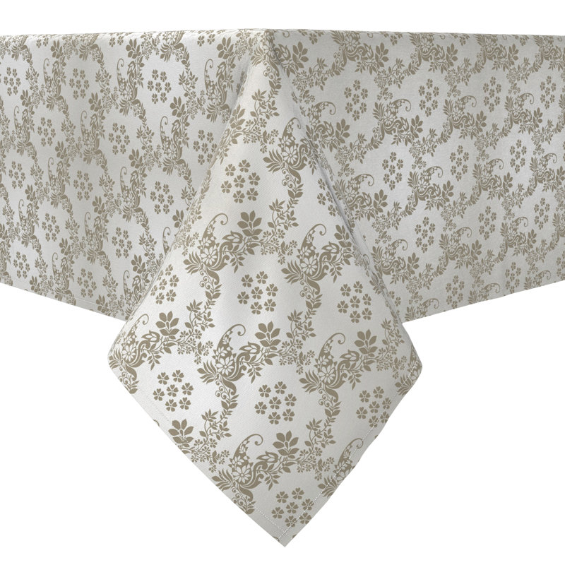 Rectangular Cotton Twill Tablecloth