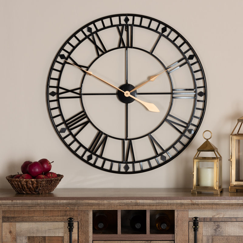 Metal Wall Clock
