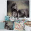 Portrait d'un cheval IV - Peinture sur toile-67383050-67383051