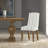 Classic Striped Parsons Dining Chairs-568604629