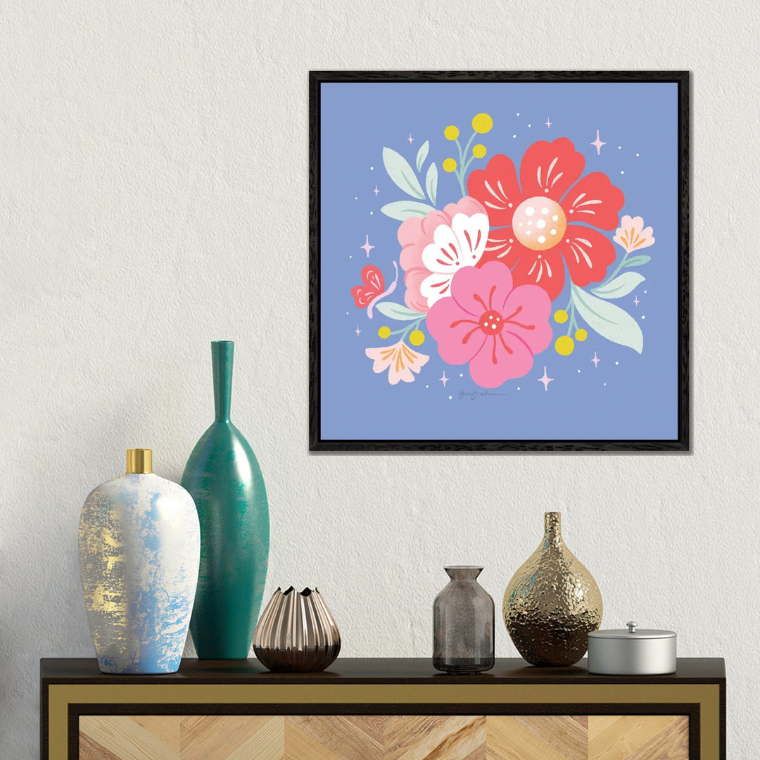 Floral Bouquet I von Gia Graham - Galerie-verpackte Leinwand Giclée auf Leinwand