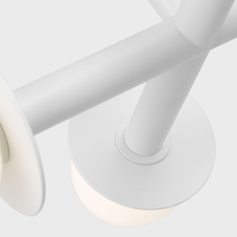 4 - Light Semi Flush Mount