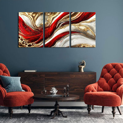 3 Piece Wrapped Canvas Print