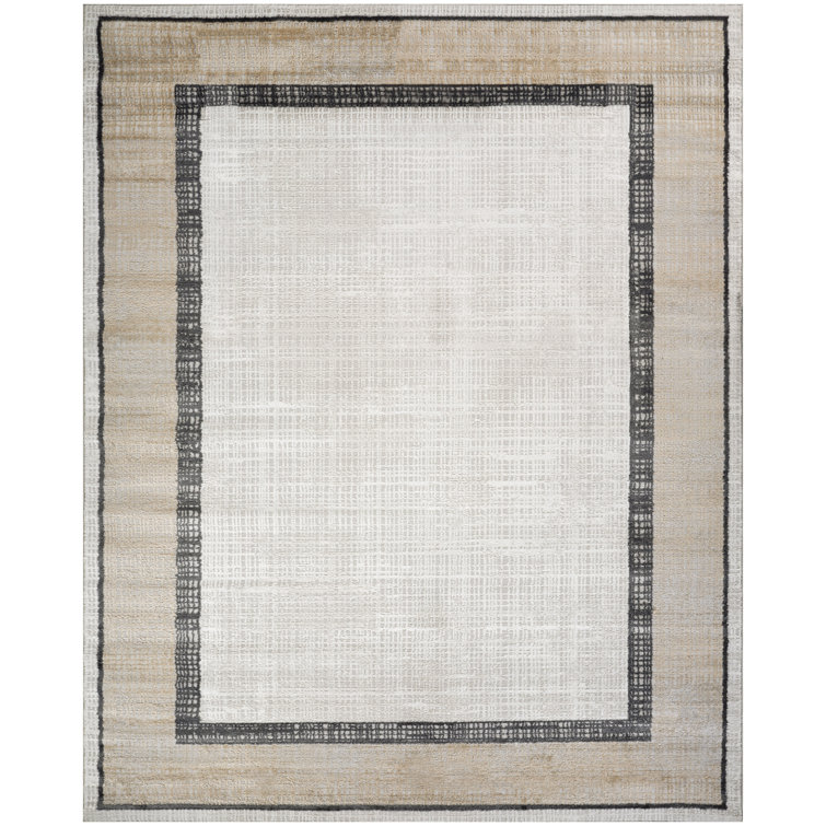 Leuchte Grey Charcoal Modern Indoor Rug