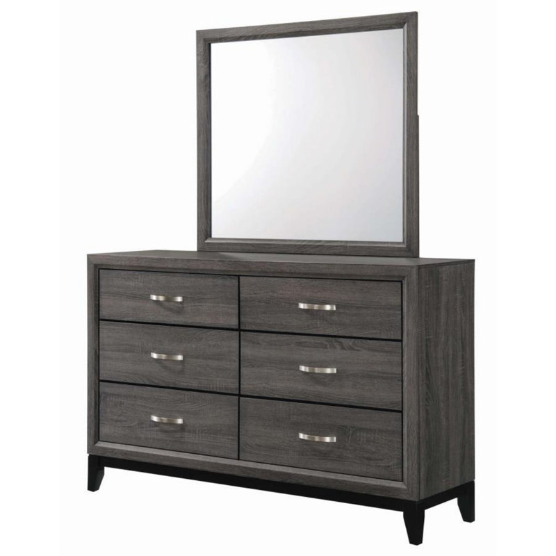 Miroir rectangulaire pour commode Peristeronari