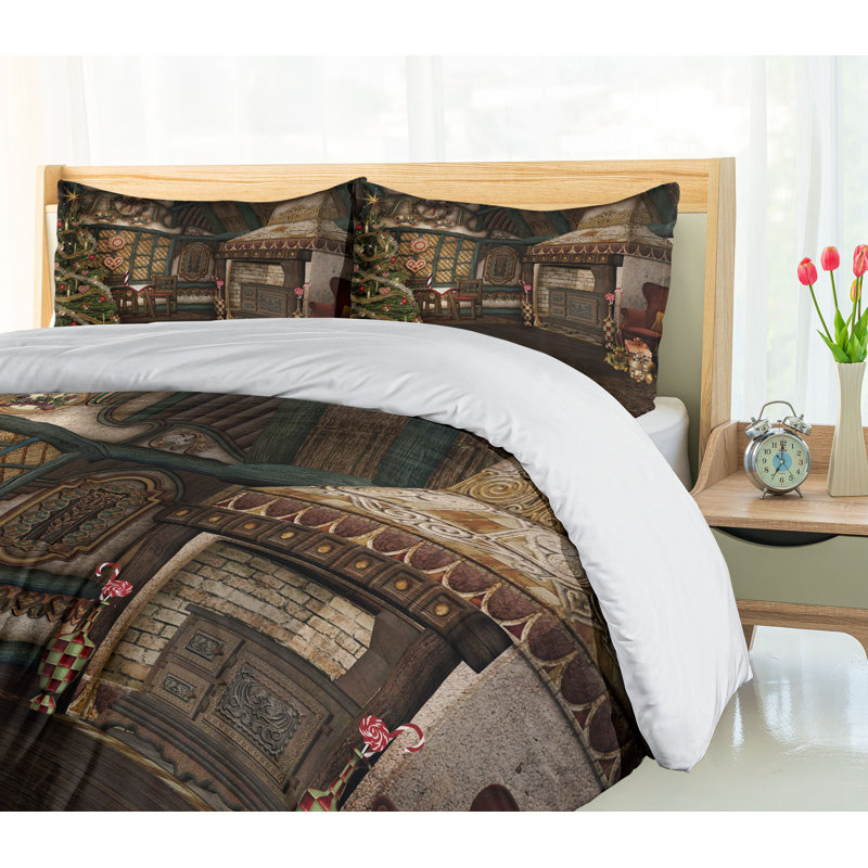Traditional Duvet Cover, Queen Duvet Cover + 2 Standard Shams