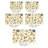 Premium Wallpaper Wall Mural - Toy Pattern-881114065