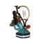 Statue Heng Mermaid Play Harp