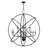 Lesperance 12 - Light Dimmable Globe Chandelier-200586039