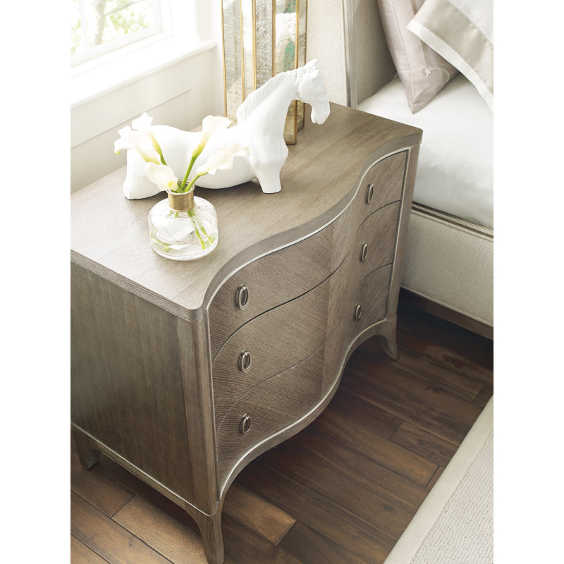 Avondale 3 - Drawer Solid Wood Nightstand