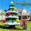 Arbre de Noël gonflable géant 20 pi avec ventilateur, grande décoration de Noël pour les rassemblements sur la pelouse, la maison et la famille (sans lumières DEL)-124571805