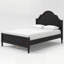 Queen Size Wood Platform Bed with Headboard and Footboard, Walnut-2069924213-2069924215