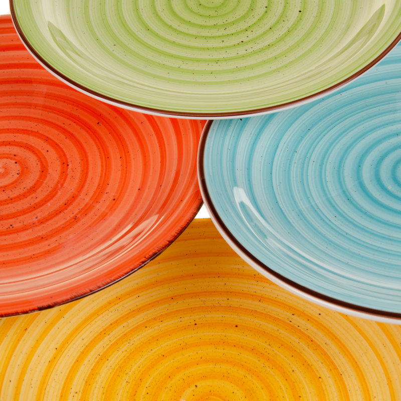 Edalberto 27cm Dinner Plate, Yellow