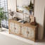 Armoire d'appoint 60 "en bois avec 4 portes 60"