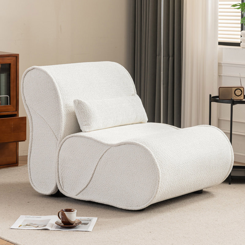 Fauteuil inclinable Soft Velvet, Beige