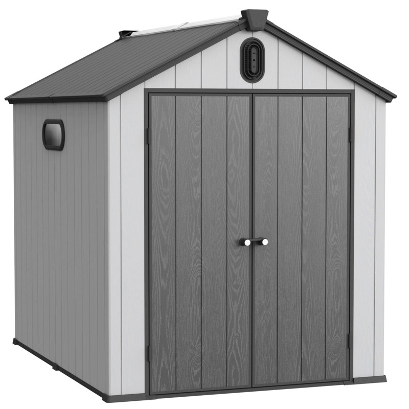 Remise de rangement, remise en plastique 6 * 8Ft