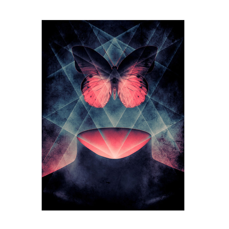 «Barrett Biggers Beautiful Symmetry», art sur toile, H 35 po x l 47 po