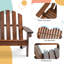 Chaise Adirondack d'extérieur en bois Calvino-1218314459