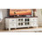 Farmhouse TV Stand for Living Room, Rustic Black Entertainment Center with Storage Cabinet,Wood TV Console with 4 Drawers,Modern TV Stands for Bedroom-694714308