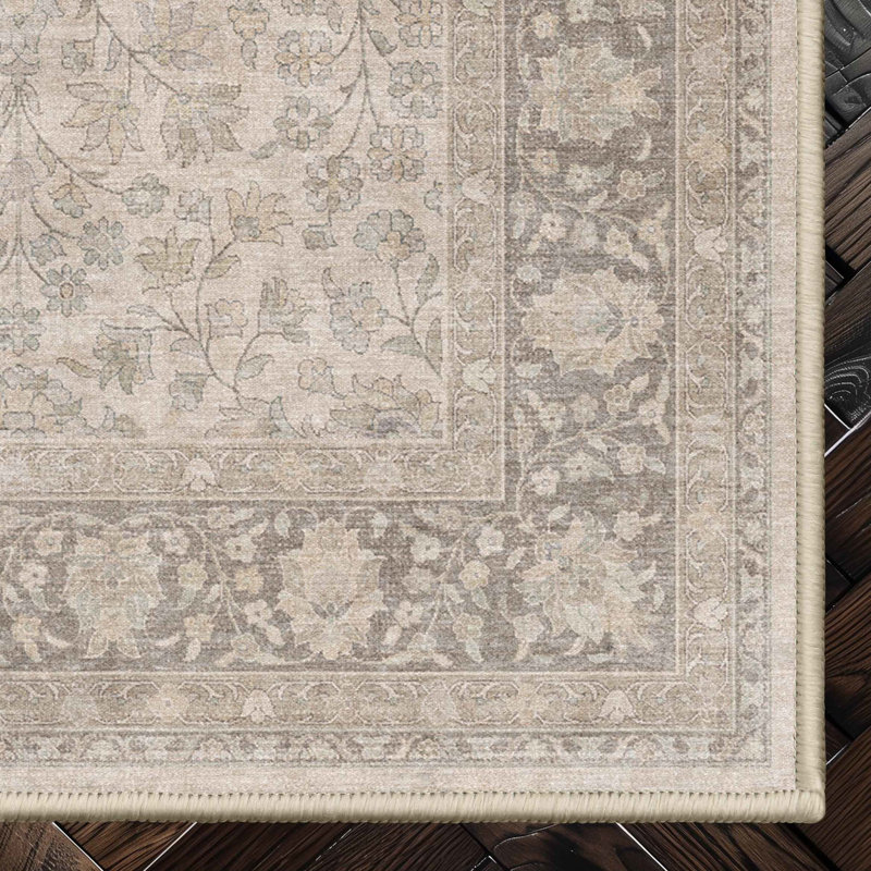 Tapis oriental rétro Espy Madrid, Rectangle 9 pi 10 po x 13 pi