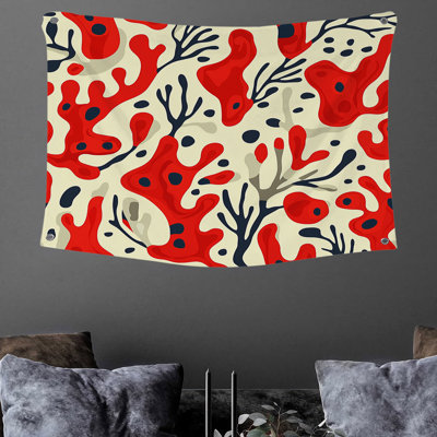Coral Wall Tapestry - Marine Wall Decor