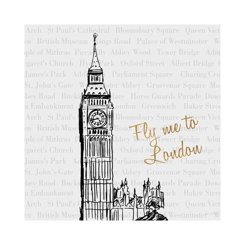 Travel Pack IV by Nicholas Biscardi - Wrapped Canvas Gallery-Wrapped Canvas Giclée, 66.04 cm H x 66.04 cm W x 1.91 cm D