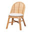 Bali & Pari Daniela Bohemian Light Honey Rattan Dining Chair