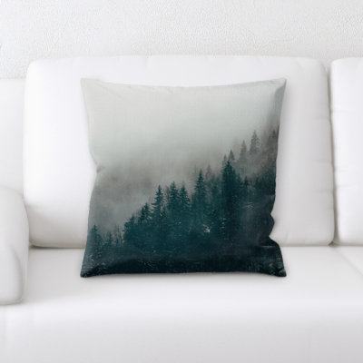 Microsuede Reversible Throw Pillow