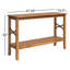 Buffet et table en teck Brunswick