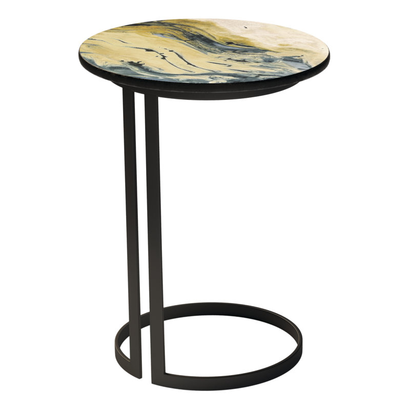 Etna Outdoor Round Side Table