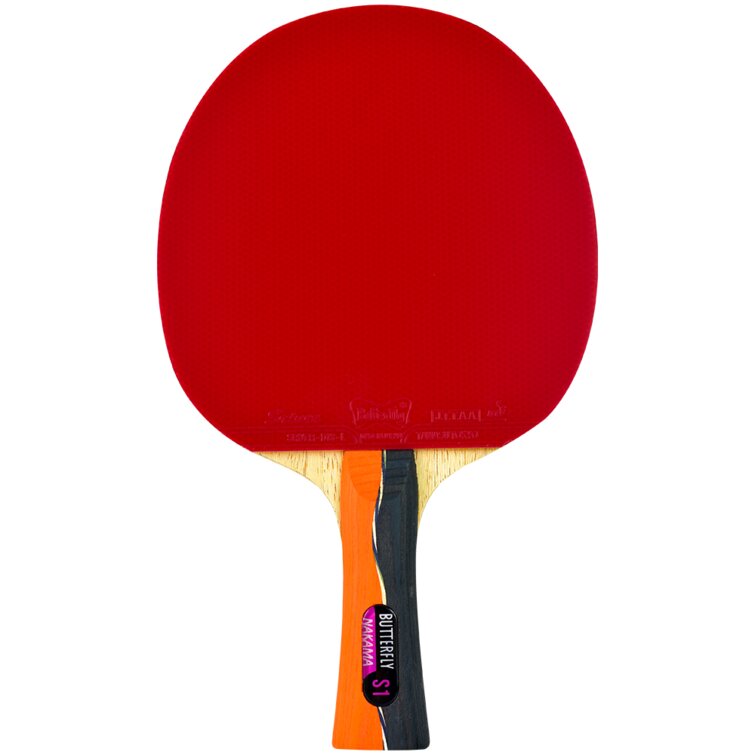 Raquette Ping Pong de tennis de table rouge personnalisable une
