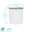 Metal Round Utensil Crock-94224600