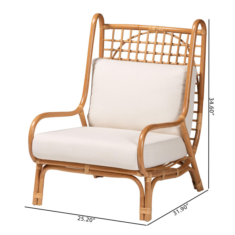 Fauteuil d'appoint Bali & Pari Helina