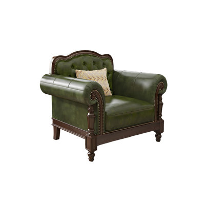 Fauteuil en cuir European