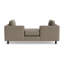 Canapé en cuir Hunter sans coutures avec fini bois-427000931-427000933