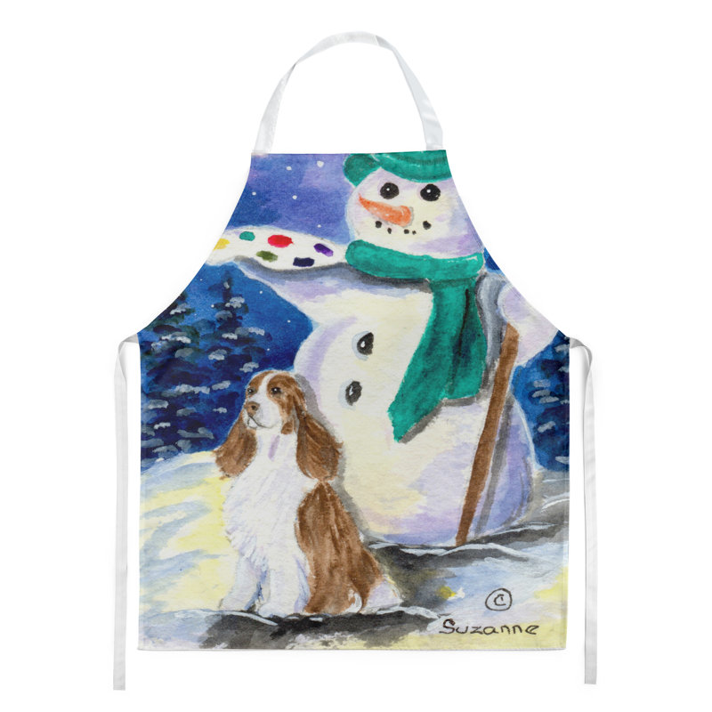 Christmas No Pattern Bib Apron