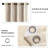 Eurielle Room Darkening Curtain Pair-1832181122