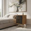 Table de chevet grise-2071318891