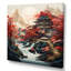 Art asiatique, paysage sur toile-495849341-495849340