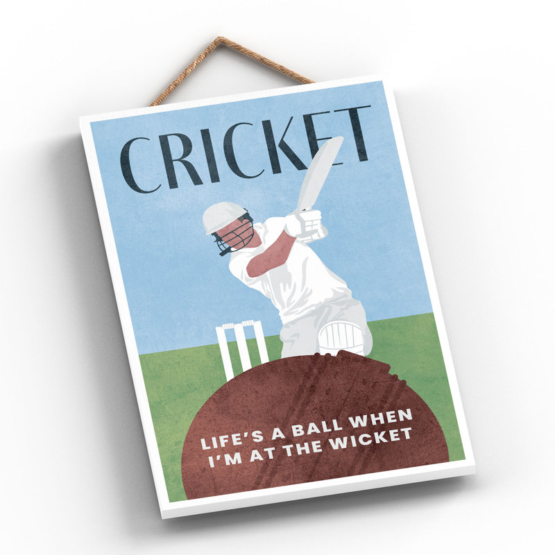 Sports Wall Decor, 28.5cm H x 18.5cm W x 0.9cm D