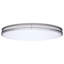 Luminaire encastré à finition ovale de 32 pouces Glamour DEL 27K / 3K / 35K / 4K / 5K-905941725