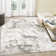 Edgardo Modern Abstract Area Rug Machine Washable Area Rugs Non Slip Rugs for Living Room Bedrooms Print Distressed Vintage Farmhouse Carpet for Bedroom Dining Room Dorm Office Home Decor