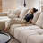 Modern Pixel Tofu-Block Movable Sofa