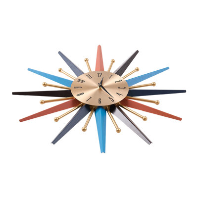 Iron Skeleton Wall Clock