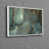 White Floater Framed