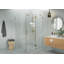 Halo 48 in. x 48 in. x 78 in. 90-degree Fully Frameless Glass Hinged Shower Enclosure-721639829