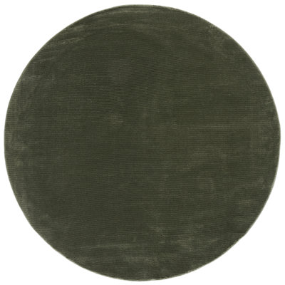 Revive Solid Color Area Rug In Green