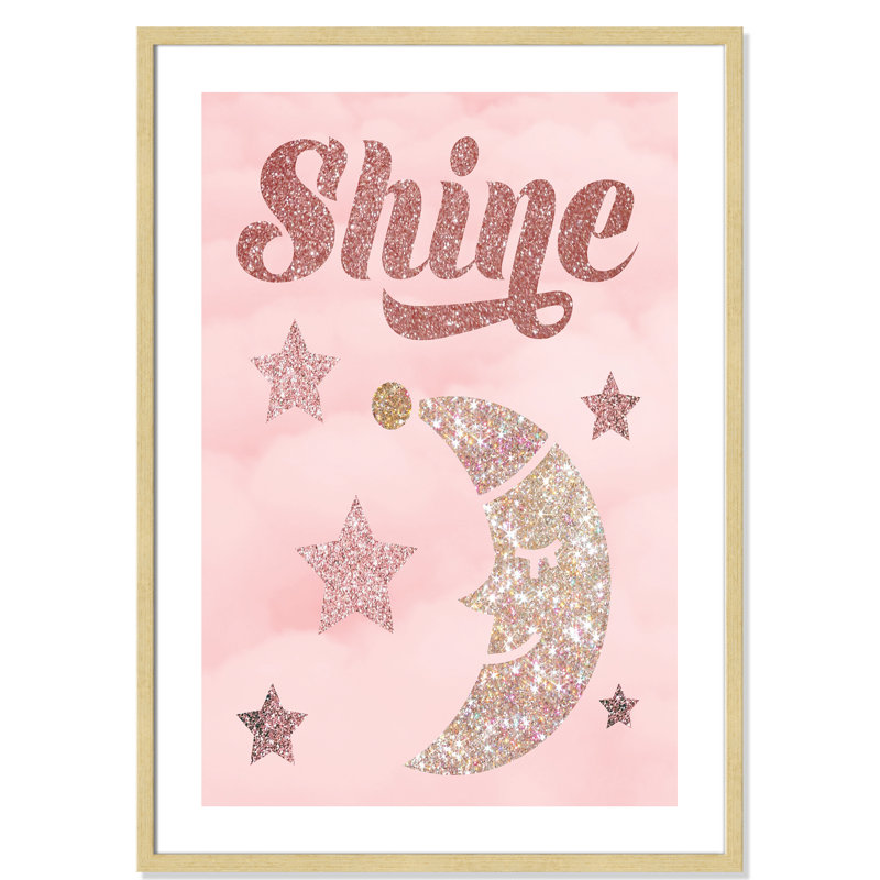 Paillettes, H 35,5 po x l 25,5 po x P 1,19 po, Cadre boîte champagne