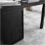 Bureau en L, finition noire