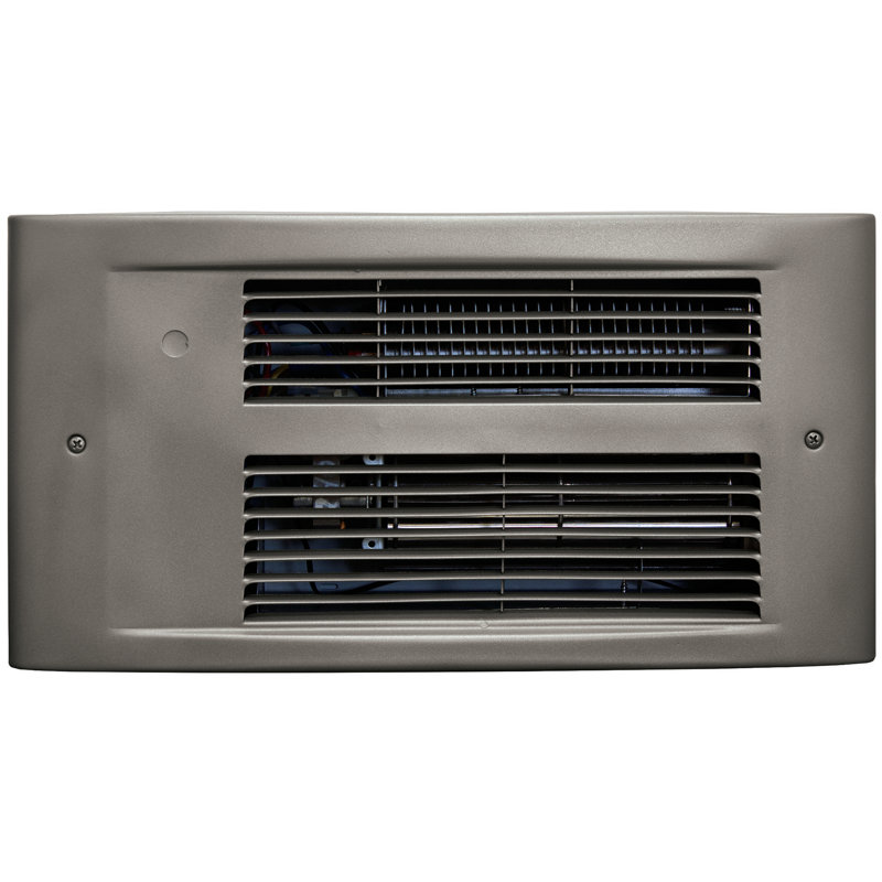 King Electric Electric Wall Mounted Space Heater, Satin Nickel, 1750W / 208V / 8.4Amp